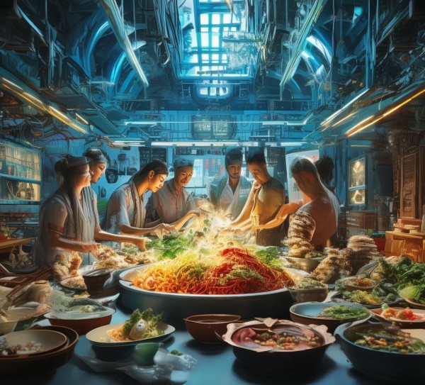 二元饮食文化的解构革命