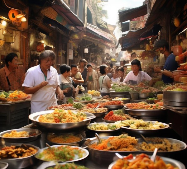 美食之都，美食店与美食人