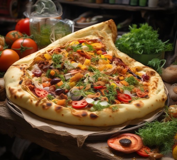 经典与创新的完美融合,特色卷饼,独特与经典结合