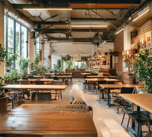 食堂设计,让校园更温馨 食堂设计,让校园更温馨